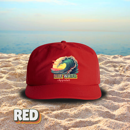 Vintage Graphic Surf Cap - Vintage Surf by Blue Water Apparel