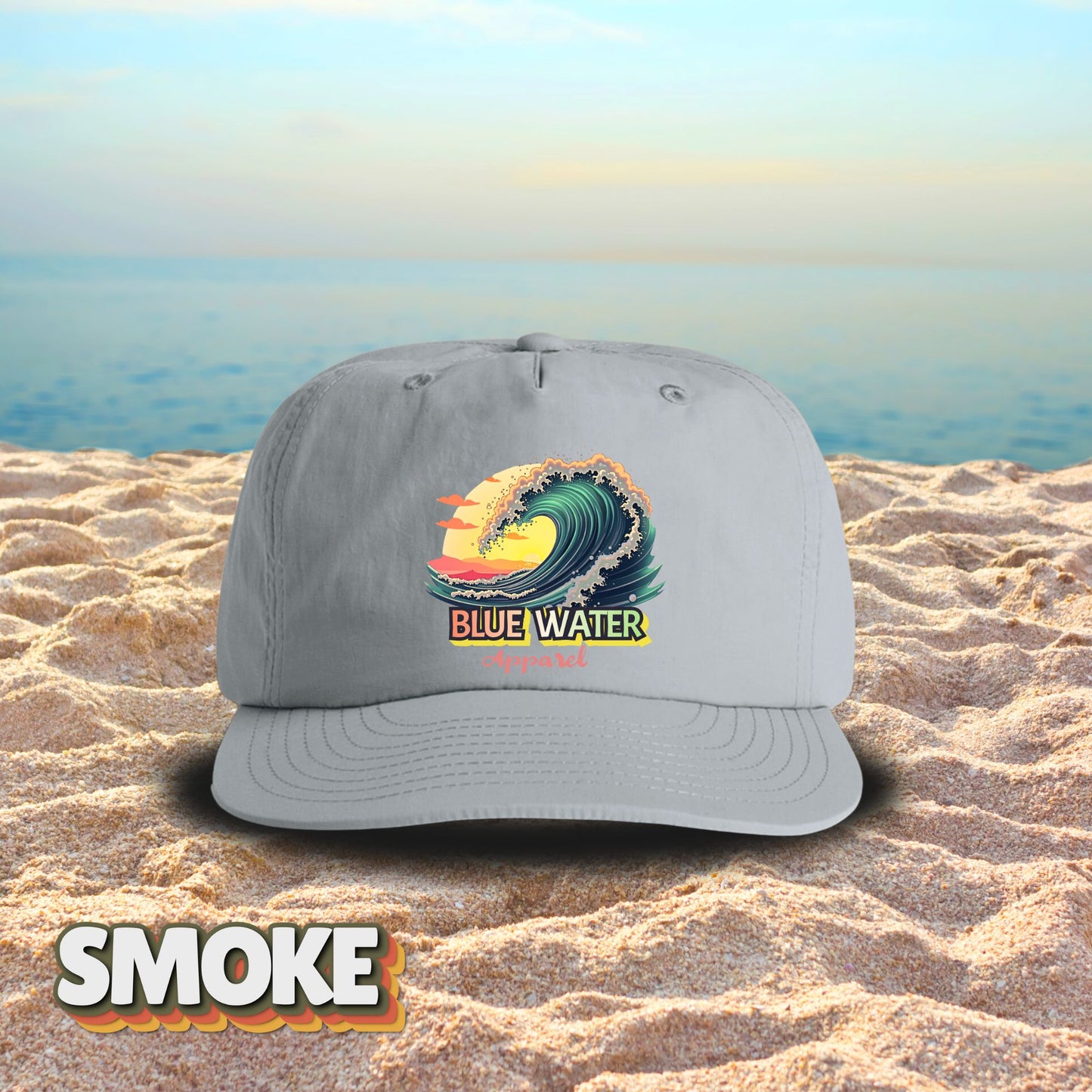 Vintage Graphic Surf Cap - Vintage Surf by Blue Water Apparel