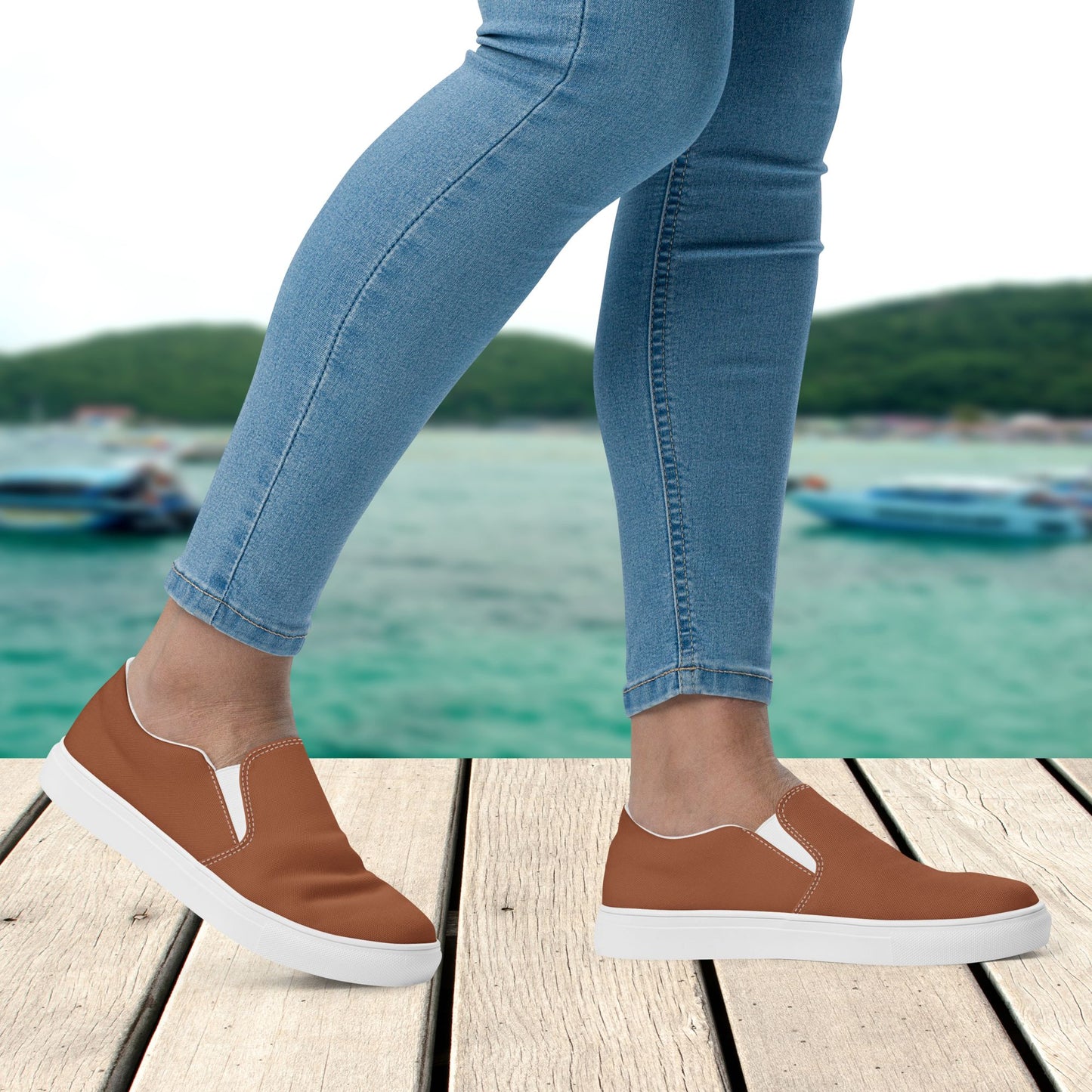 Autumn Women’s Slip-On Canvas Shoes to Match Our Vintage Collection Tshirts!