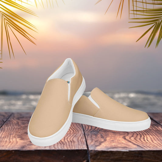 Sand Dune Women’s Slip-On Canvas Shoes to Match Our Hibiscus Wave Collection T-Shirts!