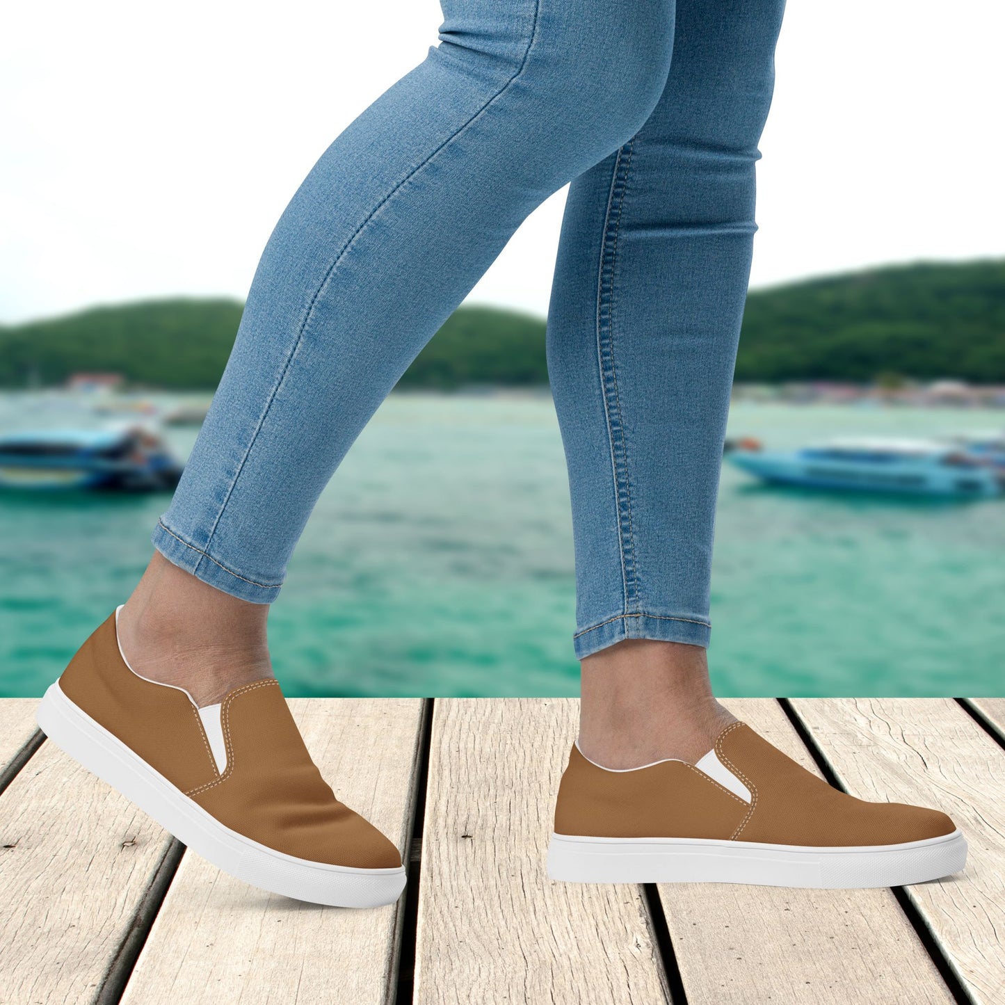 Toast Women's Slip-On Canvas Shoes to Match Our Vintage Collection T-shirts!