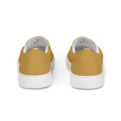 Mustard Men’s Slip-On Canvas Shoes to Match Our Vintage Collection T-Shirts!