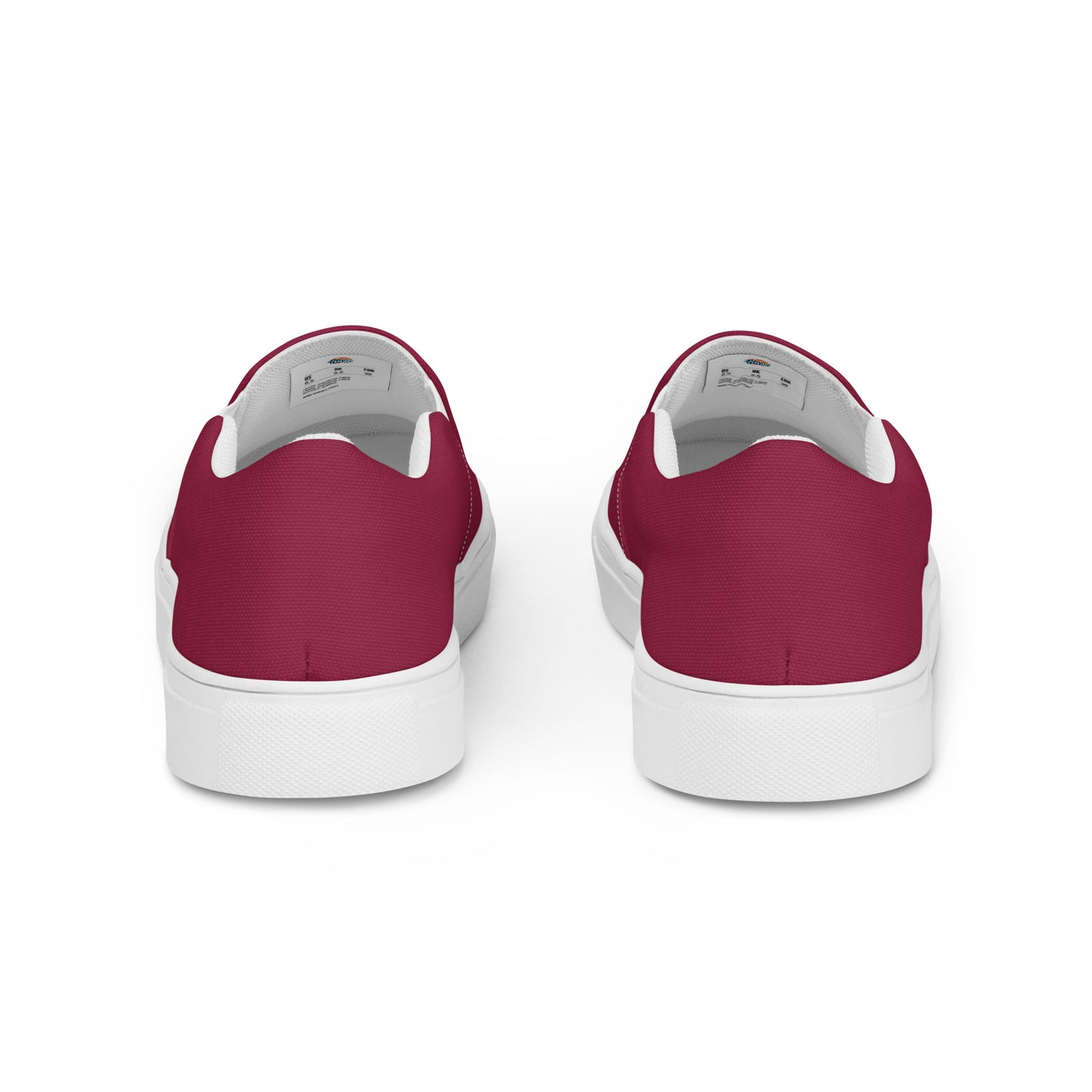 Cardinal Red Men’s Slip-On Canvas Shoes to Match Our Vintage Collection T-Shirts & Hooded Sweatshirts!