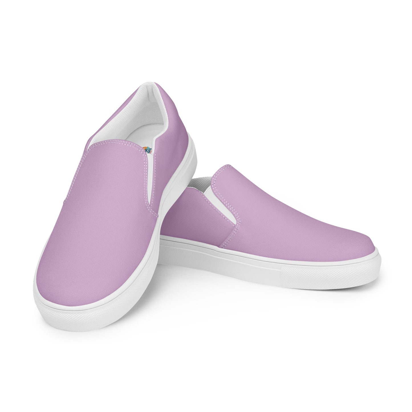 Lilac Men’s Slip-On Canvas Shoes to Match Our Retro Collection T-Shirts!