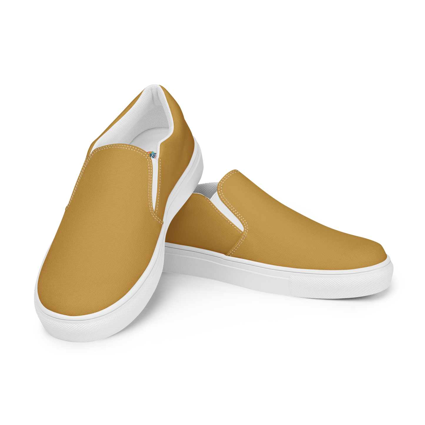 Mustard Men’s Slip-On Canvas Shoes to Match Our Vintage Collection T-Shirts!