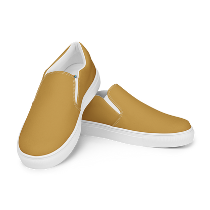 Mustard Men’s Slip-On Canvas Shoes to Match Our Vintage Collection T-Shirts!