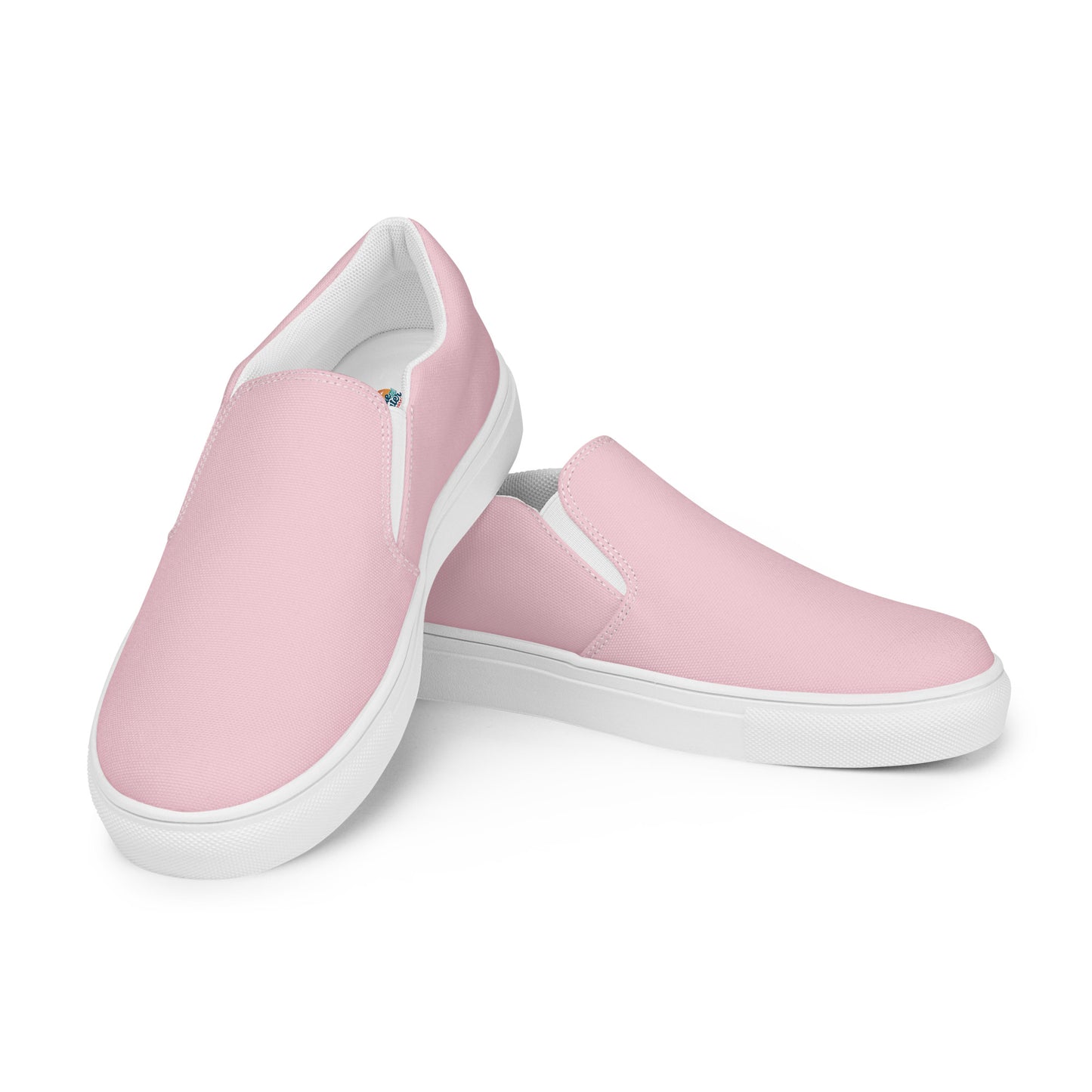 Pink Men’s Slip-On Canvas Shoes to Match Our Retro & Hibiscus Wave T-Shirts!