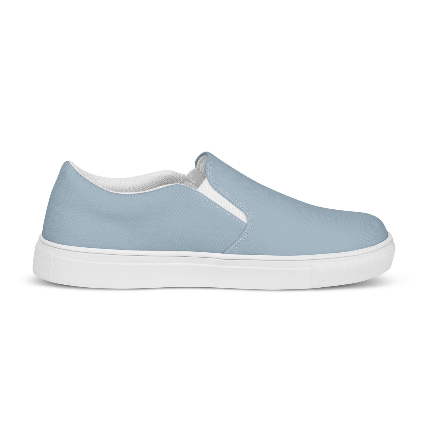 Light Blue Men’s Slip-On Canvas Shoes to Match Our Hibiscus Wave T-Shirts!