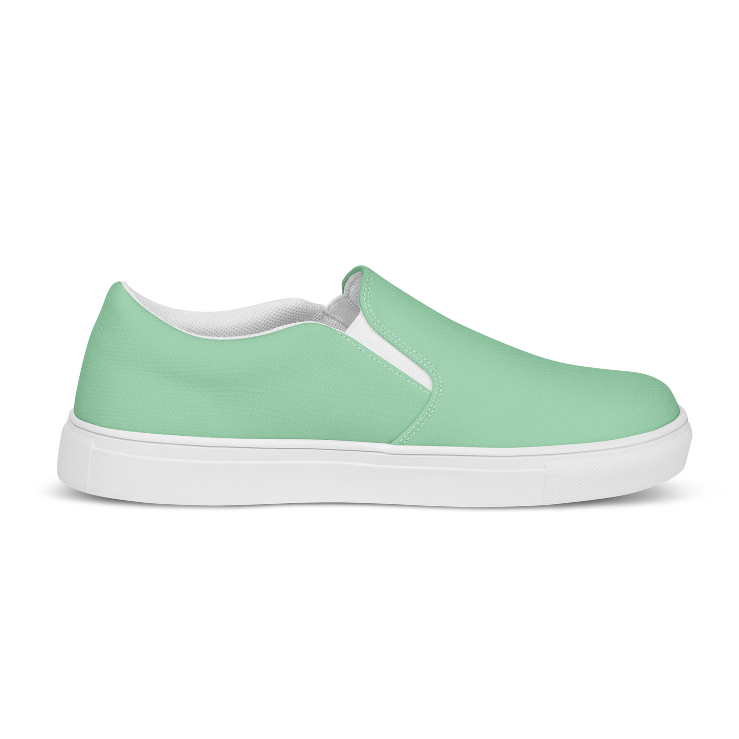 Mint Men’s Slip-On Canvas Shoes to Match Our Retro Collection T-Shirts!
