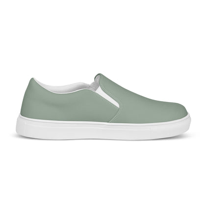 Sage Men’s Slip-On Canvas Shoes to Match Our Vintage Collection T-Shirts!