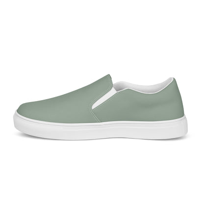 Sage Men’s Slip-On Canvas Shoes to Match Our Vintage Collection T-Shirts!