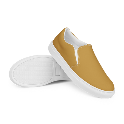 Mustard Men’s Slip-On Canvas Shoes to Match Our Vintage Collection T-Shirts!