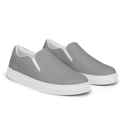 Sport Grey Men’s Slip-On Canvas Shoes to Match Our Vintage Collection Hooded Sweatshirts!