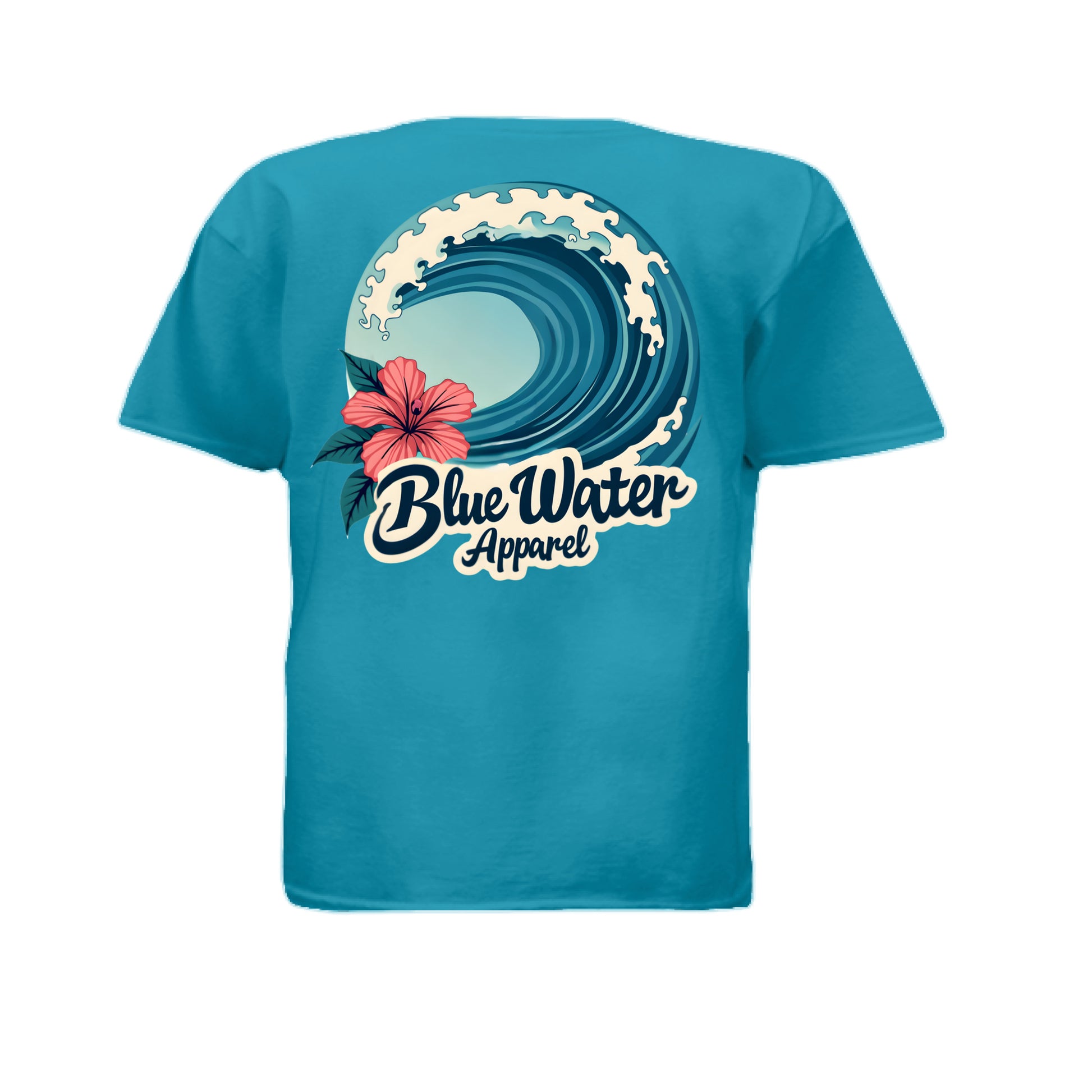 TROPICAL BLUE - BACK
