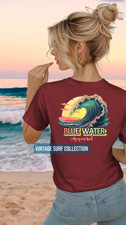 Vintage Graphic Tee - Vintage Surf by Blue Water Apparel