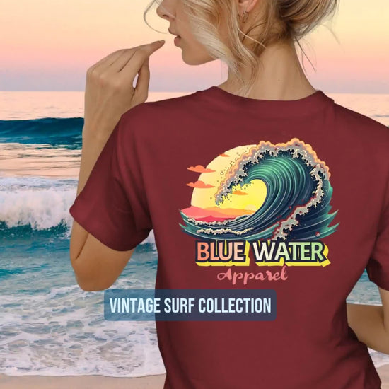 music video of vintage surf collection by blue water apparel