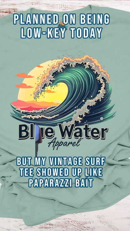 Vintage Graphic Surf Cap - Vintage Surf by Blue Water Apparel