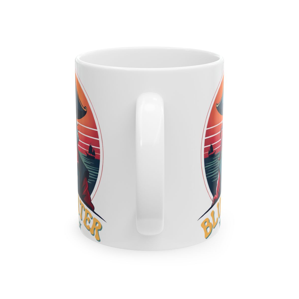 Vintage Pirate 11oz Ceramic Mug by Blue Water Apparel