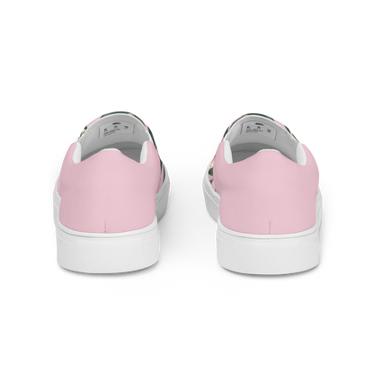 Tropical Bloom Women's Slip-On Canvas Shoes by Blue Water Apparel