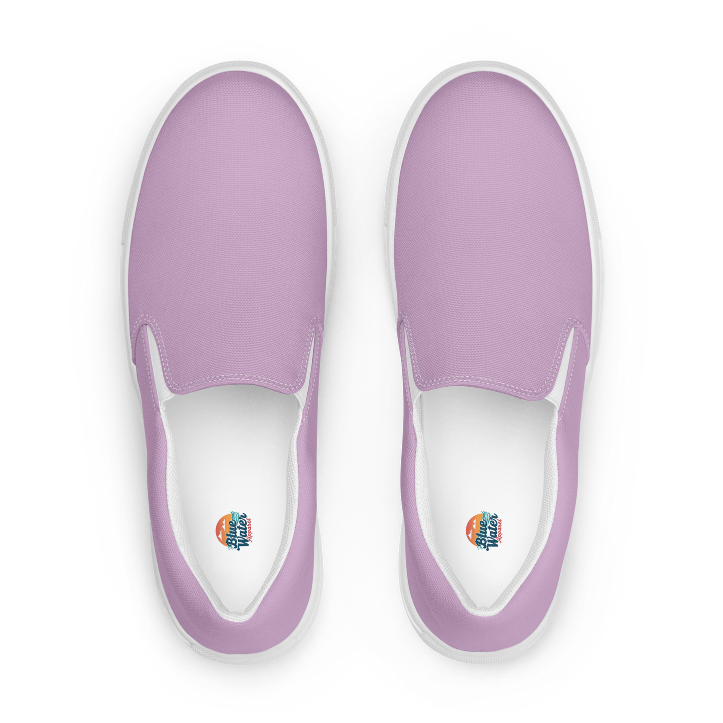 Lilac Women’s Slip-On Canvas Shoes to Match Our Retro Collection T-Shirts!