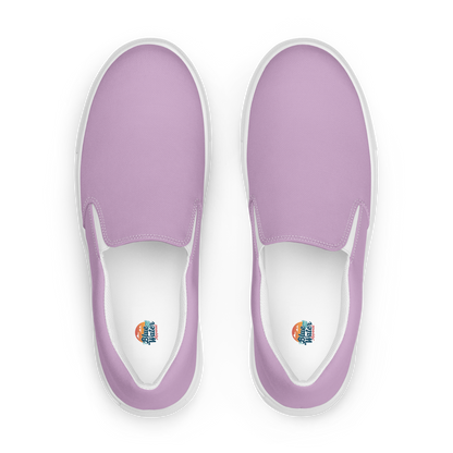Lilac Women’s Slip-On Canvas Shoes to Match Our Retro Collection T-Shirts!
