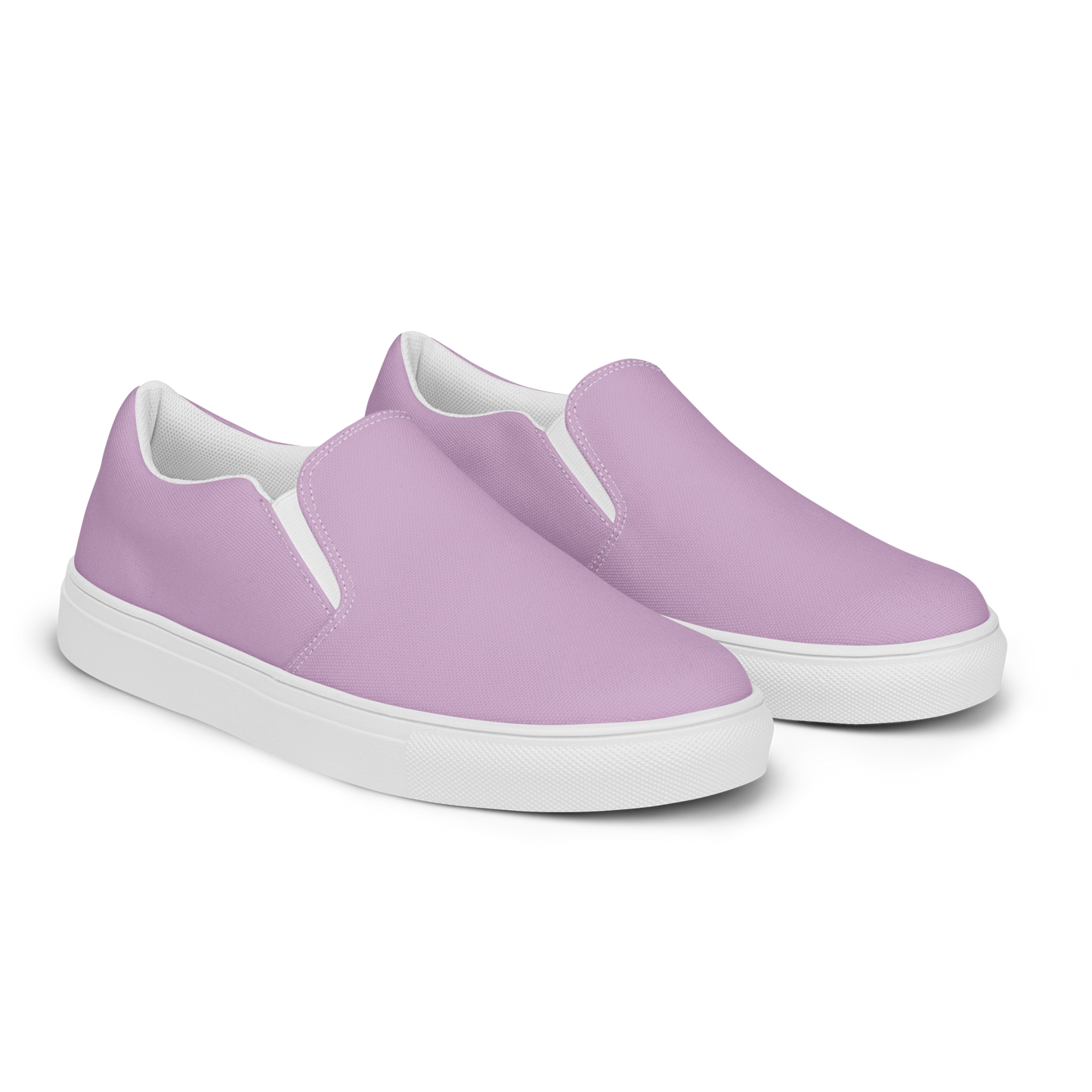 Lilac Women’s Slip-On Canvas Shoes to Match Our Retro Collection T-Shirts!