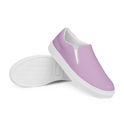 Lilac Women’s Slip-On Canvas Shoes to Match Our Retro Collection T-Shirts!